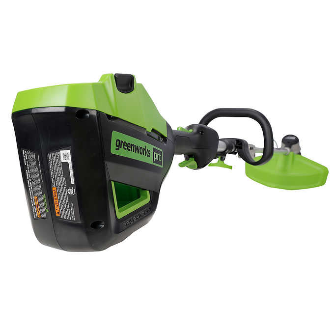Greenworks 80V Combo Kit: Brushless Blower + 16" String Trimmer, 2Ah Battery and Charger Included