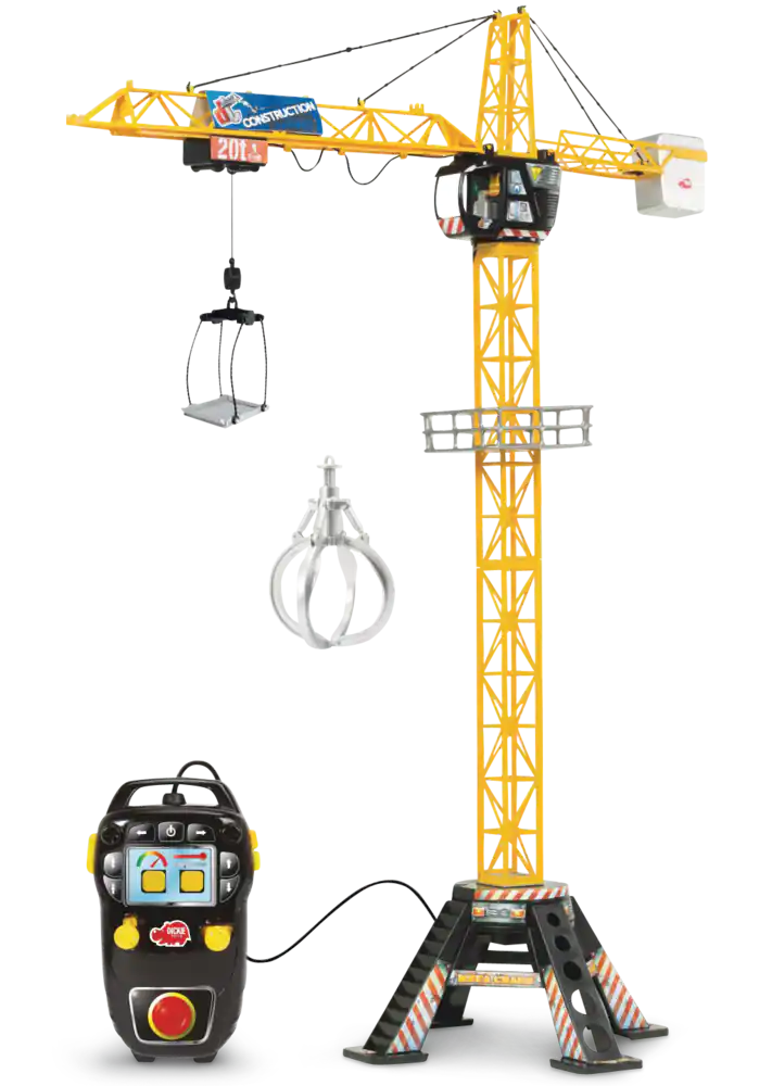 Dickie Toys Construction Motorized Mega Crane Toy Playset For Kids 48
