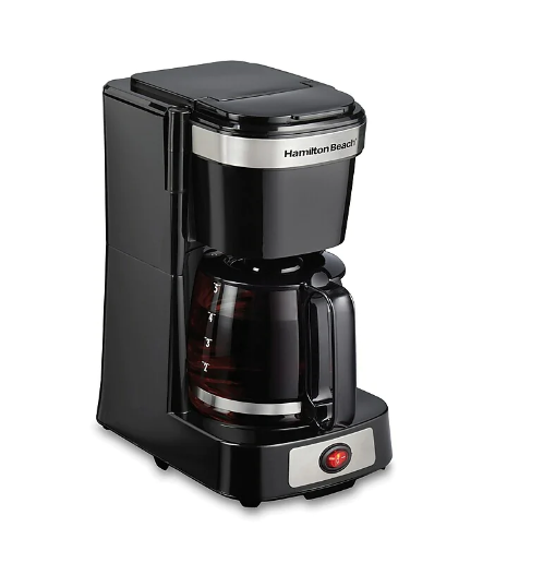 Hamilton Beach 5-Cup Compact Coffee Maker - Black