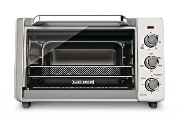 Black+decker To3000g 6-Slice Convection Countertop Toaster Oven - Silver