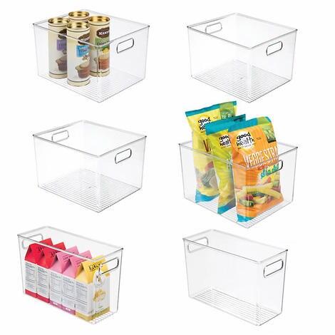 iDESIGN Kitchen and Pantry Storage Bins, 18-piece Set