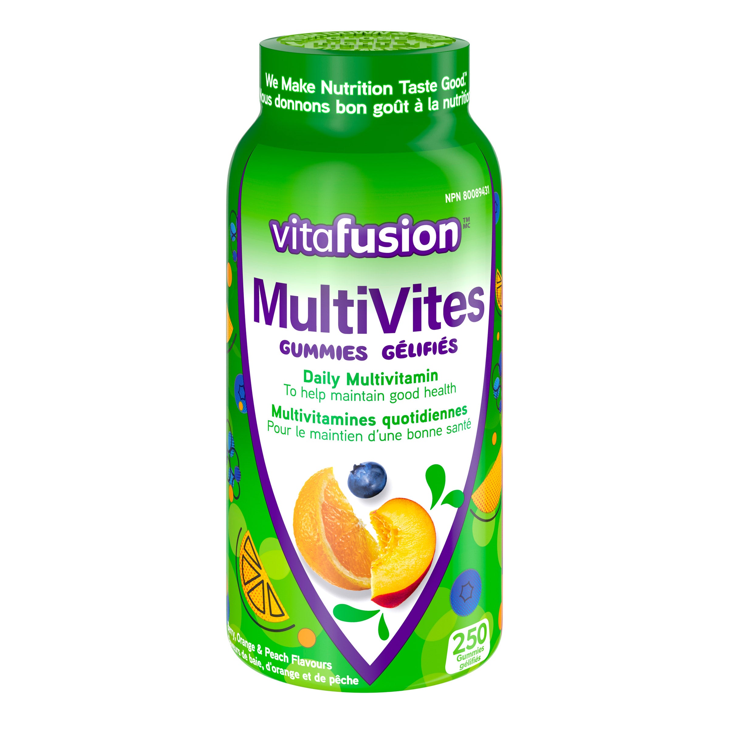 Vitafusion - MultiVites Gummy Vitamins For Adults, 250 Gummies