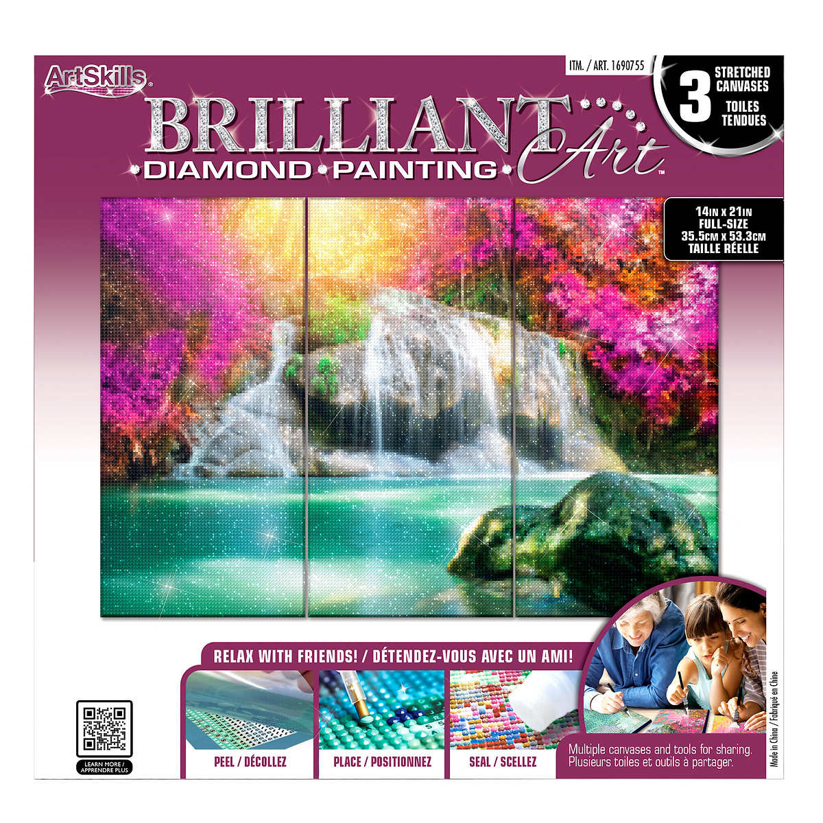 Figured'Art Diamond Painting set Volwassenen 40x50 cm met lijst Vrouw in de regen - 5D DIY Art full drill vierkante diamant - Canvas al ingelijst Figured'Art Diamond Painting set Volwassenen 40x50 cm met lijst Vrouw in de regen - 5D DIY Art full drill vierkante diamant - Canvas al ingelijst