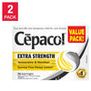 Cepacol Extra Strength Sensations Honey Lemon Lozenges, 2 x 36 Lozenges