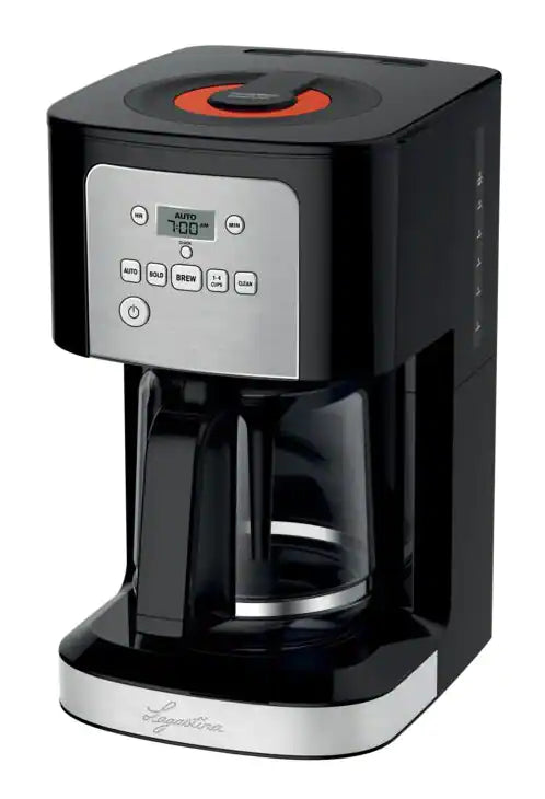Lagostina Prima Programmable Coffee Maker Black 12 Cups
