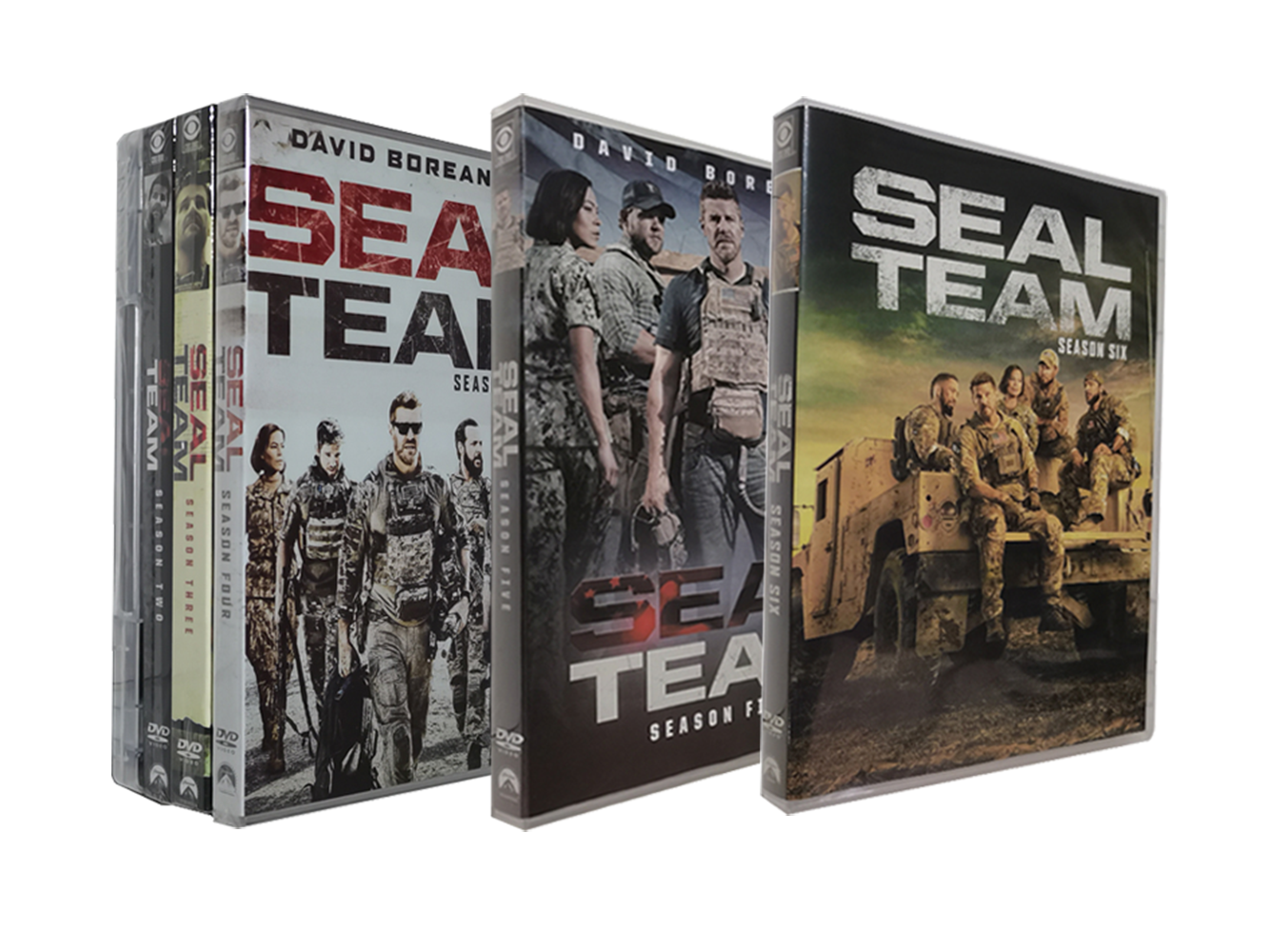 SEAL Team Complete Series Seasons 1-6 (DVD)-English only