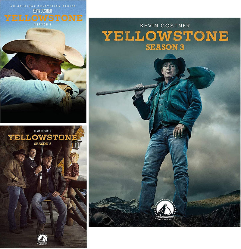 Yellowstone The Complete Series Season 1-3 - DVD