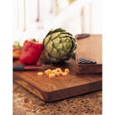 12" x 16" Sheesham Wood Cutting Board with Non-Slip Rubber Feet, Durable Rosewood Chopping & Gourmet Charcuterie Serving Board