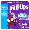 Huggies Pull-Ups Plus Boys Training Pants 5T–6T (46–60 lb) | Leak Protection Potty Training Underwear for Toddlers