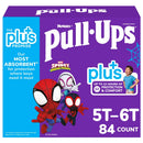 Huggies Pull-Ups Plus Boys Training Pants 5T–6T (46–60 lb) | Leak Protection Potty Training Underwear for Toddlers