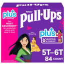 Huggies Pull-Ups Plus Training Pants 5T - 6T Girl