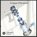 FABULETTA Cordless Vacuum Cleaner, 450W Brushless Motor, 38kPa Suction, Lightweight Stick Vacuum, 8-in-1, Up to 50 Min Runtime – Model FSV009