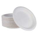 6-in Bagasse Plates 10 packs of 50