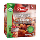GALIL Orangic Roasted Chestnuts 6 x 100 g