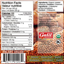 GALIL Orangic Roasted Chestnuts 6 x 100 g