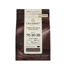 Callebaut Premium Dark Belgian Chocolate Callets for Baking and Confectionery, 2.5 kg.