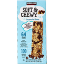 Kirkland Signature Soft & Chewy Chocolate Chip Granola Bars, 0.85 oz, 64 ct