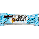 Kirkland Signature Soft & Chewy Chocolate Chip Granola Bars, 0.85 oz, 64 ct