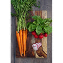 12" x 16" Sheesham Wood Cutting Board with Non-Slip Rubber Feet, Durable Rosewood Chopping & Gourmet Charcuterie Serving Board