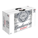 Budweiser Zero Non-alcoholic Beer 24 × 355 mL
