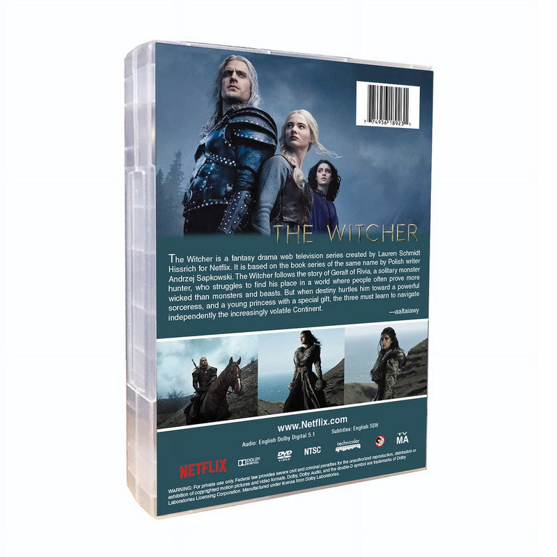 The Witcher:The Complete Series Seasons 1-3 (DVD) New & Sealed