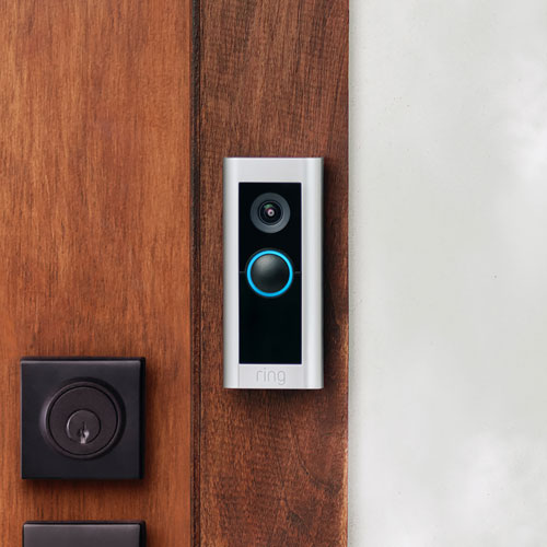 Ring Wi-Fi Video Doorbell Pro 2 - Satin Nickel