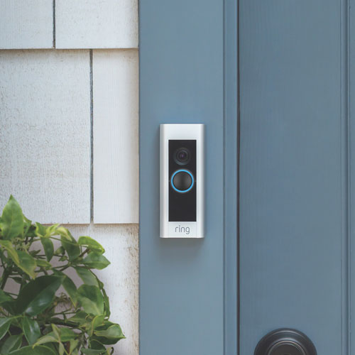 Ring Wi-Fi Video Doorbell Pro - Satin Nickel