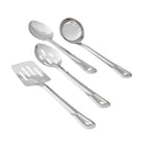 24-Piece Stainless Steel Cookware Set, Tri-Ply Base Pots & Pans with Glass Lids, Induction & Gas Compatible, Fry Pan, Dutch Oven & Kitchen Utensils