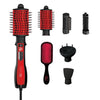 7-Piece Detangling Hot Air Brush, Multi-Styling Hair Dryer Brush with Titanium Technology, Ionic Conditioning, 1000W, Diffuser & Concentrator