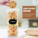 Food Storage Container Set with Lids, 16 Pcs Plastic Dry Food Canisters for Kitchen Pantry Organizers and Storage