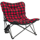 Rio Jumbo Padded Fleece Chair – Extra-Comfort Portable Seating