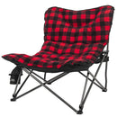 Rio Jumbo Padded Fleece Chair – Extra-Comfort Portable Seating