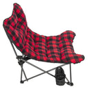 Rio Jumbo Padded Fleece Chair – Extra-Comfort Portable Seating