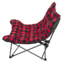 Rio Jumbo Padded Fleece Chair – Extra-Comfort Portable Seating