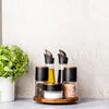 Trudeau Lazy Susan Seasoning Station, 6 Piece Set