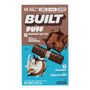 Built Puff Brownie and Coconut Bar 14 × 40 g