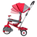 4-in-1 Kids Tricycle with Parent Handle – Convertible Toddler Ride-On Bike for Growing Children