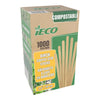 iEco Coffee Stir Sticks 7.5 inches 10 Packs of 1000