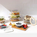 Bentgo Signature Glass Food Storage Set, 18-pieces