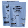 Level Ground Decaf Dark Roast Organic Whole Bean Coffee, 2 x 907 g