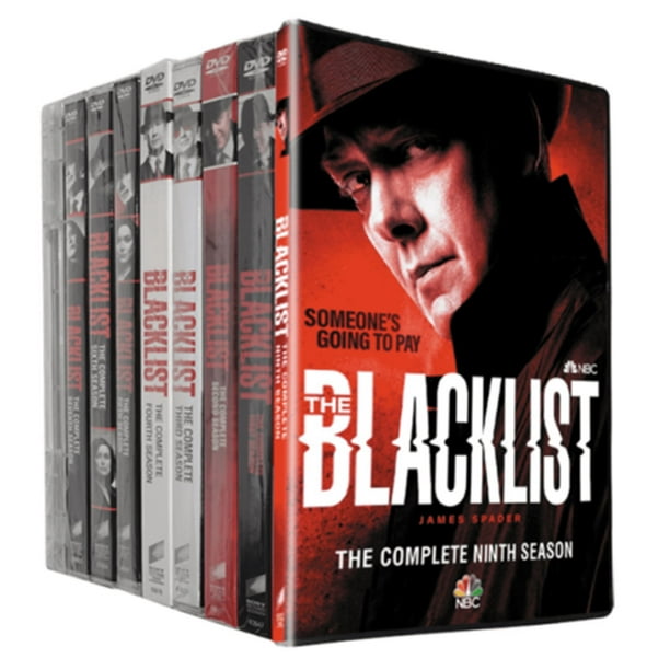 The Blacklist Complete Series Season 1-10 (DVD)-English only