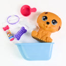 Pet Dog Bath Play Set for Toddlers, Color-Changing Puppy Bath Toys, 8-Piece Pretend Play Set, Interactive Water Play Toys for Kids