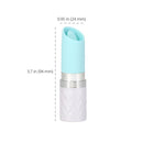 Pillow Talk® Lusty Luxurious Flickering Massager - Teal