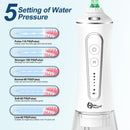 Oral-B Professional Clean 5000 X Electric Toothbrush Twin Pack & HENU Cordless Water Flosser for Teeth