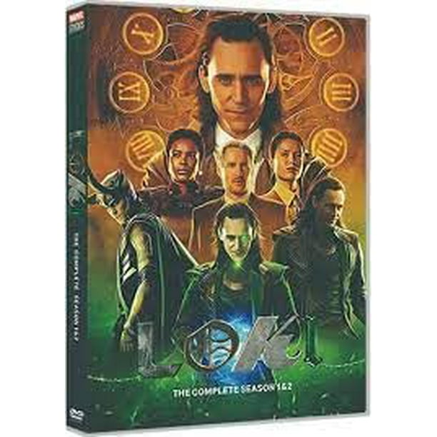 Loki: Season 1-2 Complete DVD, English Only