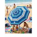 Rio Beach Umbrella 7.5 FT – UV Protection, Tilt Adjustable, Portable Sun Shade for Beach & Outdoor Use