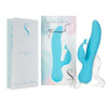 The Kissing Swan® Dual Action Vibrator - Blue