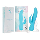 The Kissing Swan® Dual Action Vibrator - Blue
