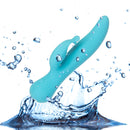 The Kissing Swan® Dual Action Vibrator - Blue