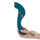 The Monarch Swan®- Transform With A Twist Vibrator & Stimulator - Teal